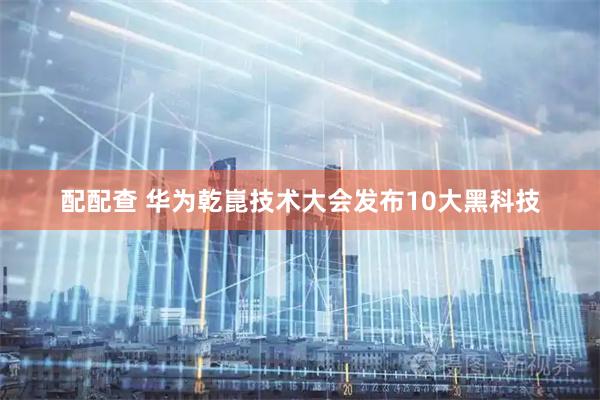 配配查 华为乾崑技术大会发布10大黑科技
